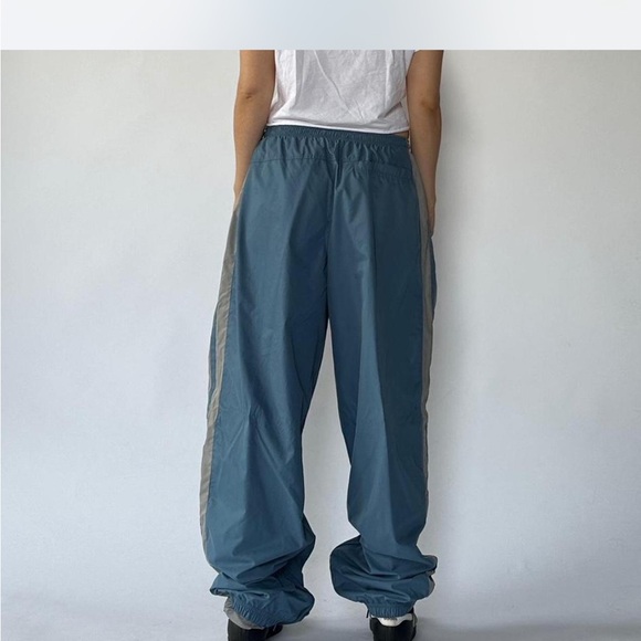 Blue Track Pants with Stripes - Picture 3 of 3